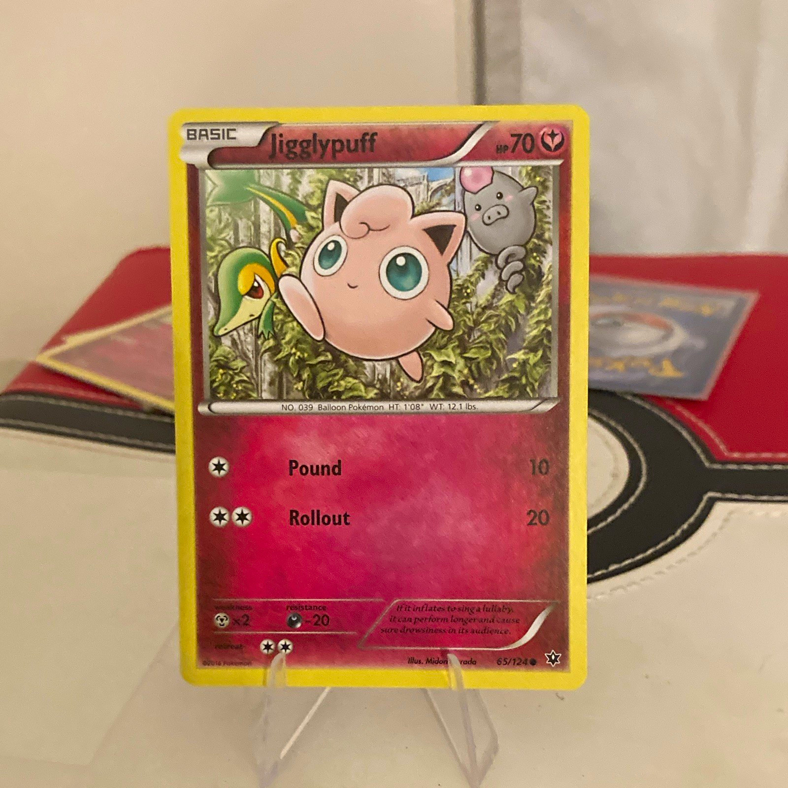 Jigglypuff 65/124 Fates Collide Regolare Comune
