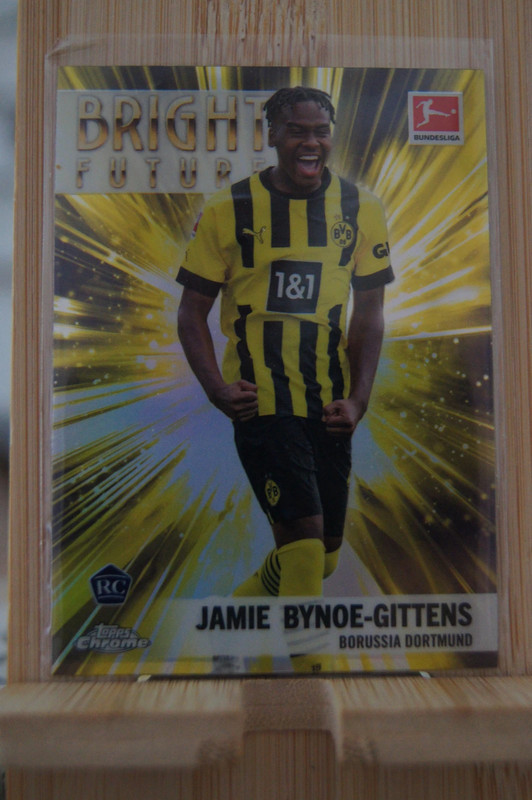 Jamie Bynoe Gittens #BF-JBG 2022 Topps Chrome Bundesliga Bright Future