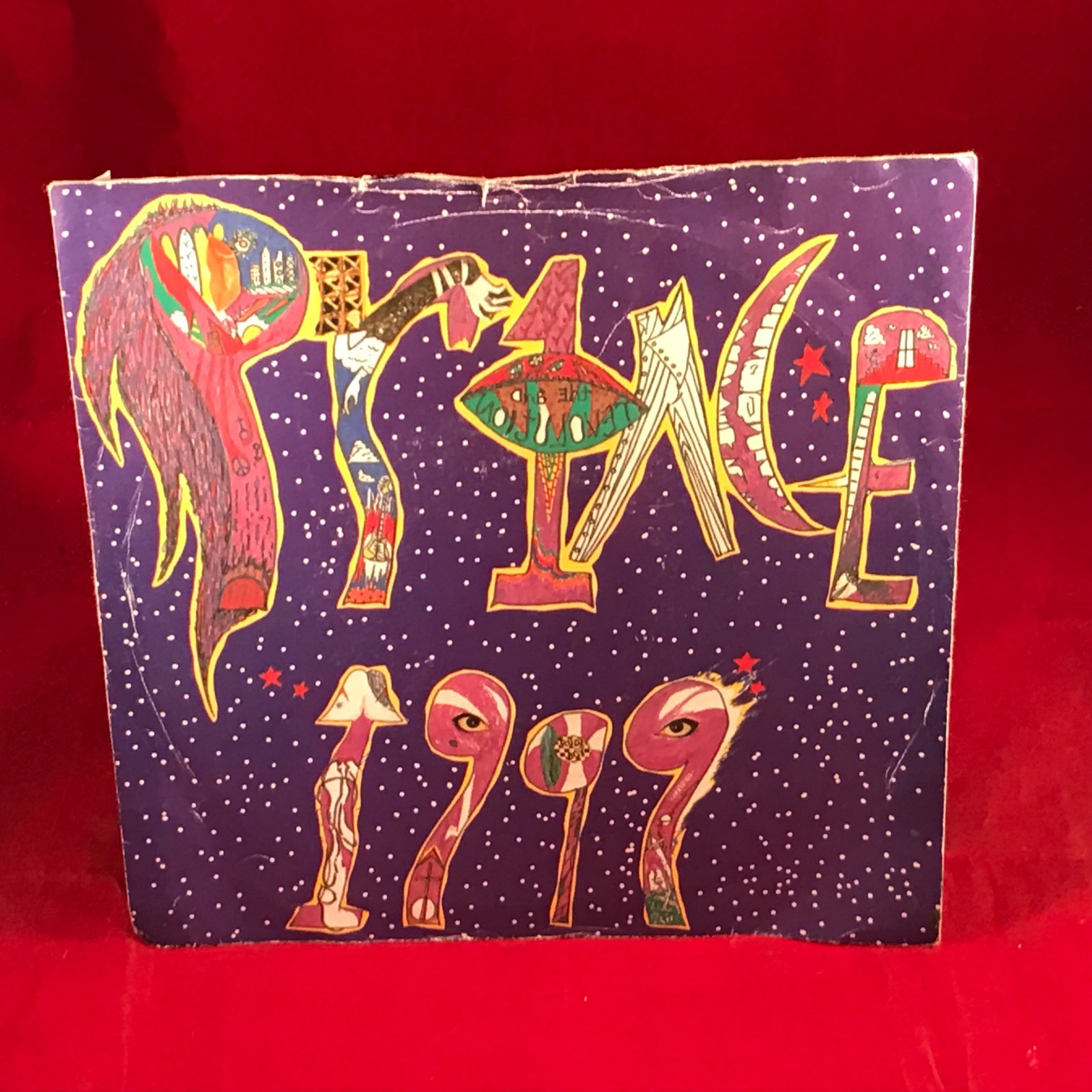 PRINCE 1999 -1984 UK 7" vinyl single original 45 record Little Red Corvette **