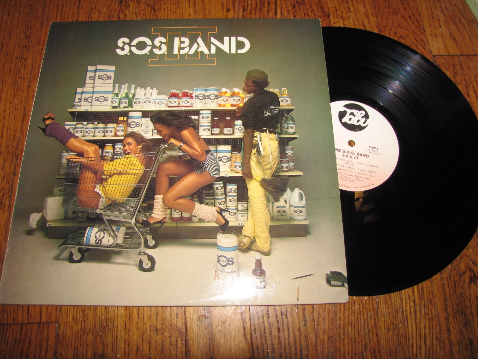 THE S.O.S. BAND - S.O.S. II - TABU RECORDS LP