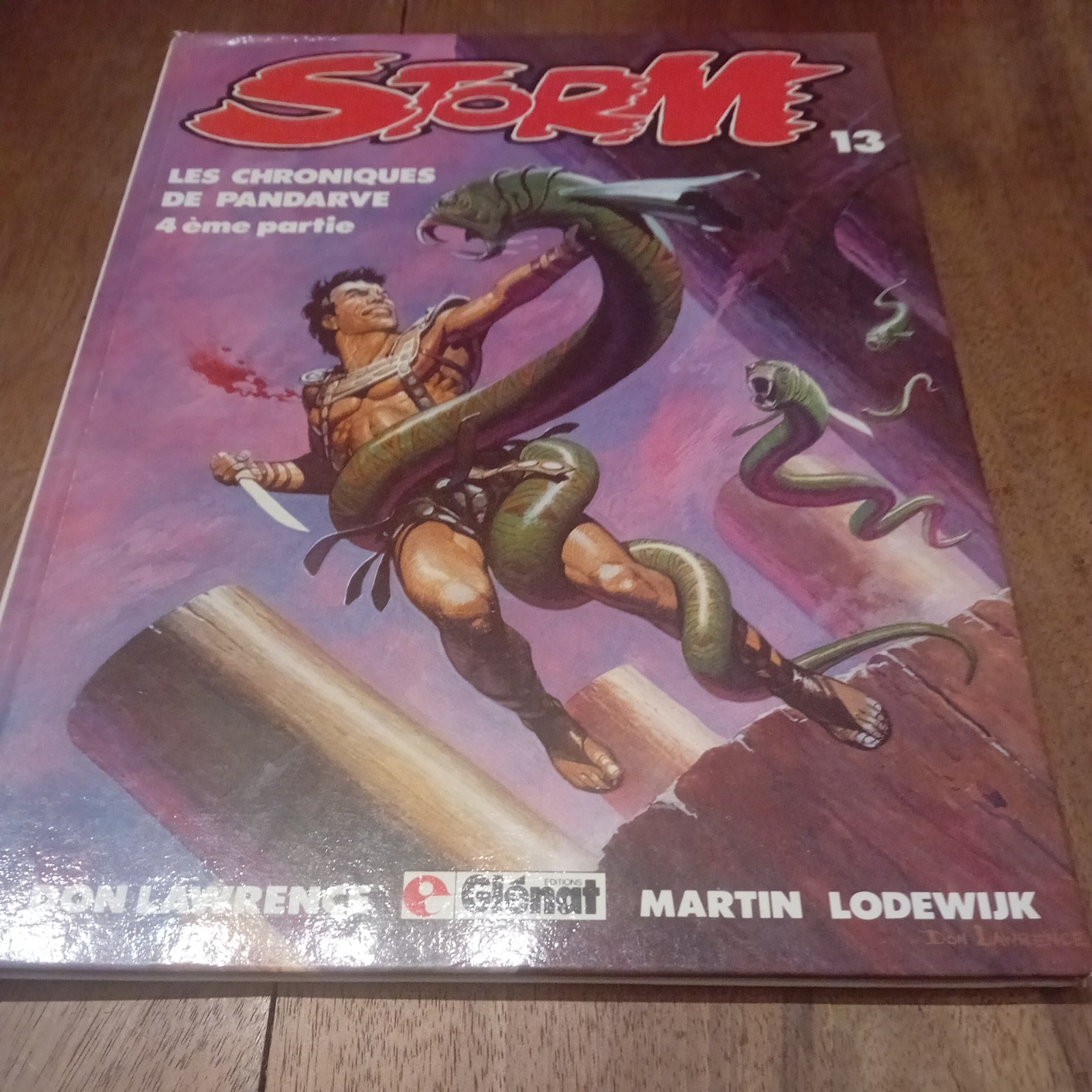 BD Storm Tome 13 Les chroniques de Pandarve 4eme partie  EO 1988 Don Lawrence 