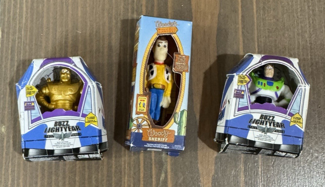 Disney Toy Story Mini Brands Gold Buzz Lightyear ultra rara e legnosa