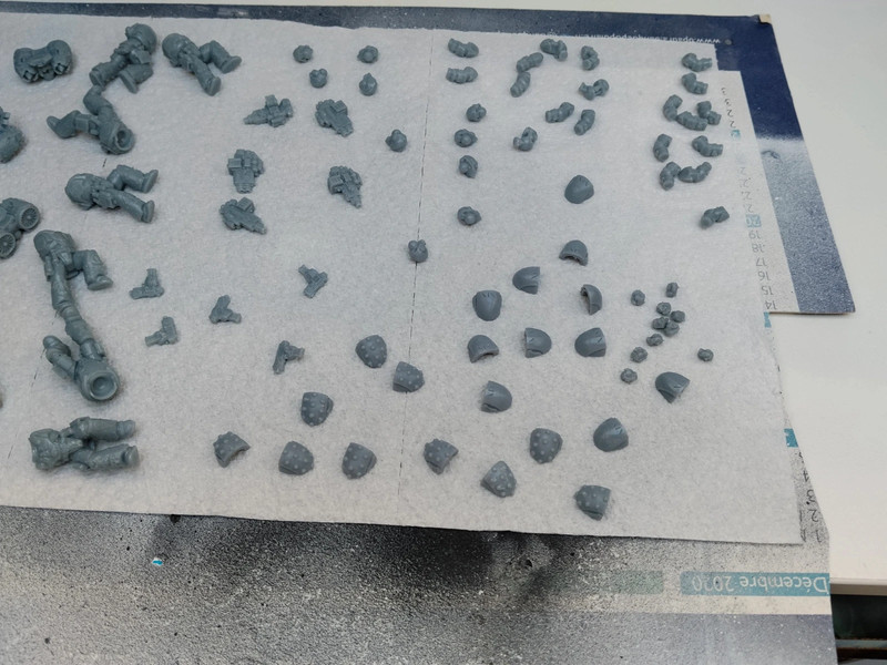 Lot de 23 miniatures proxy l'hérésie 32mm