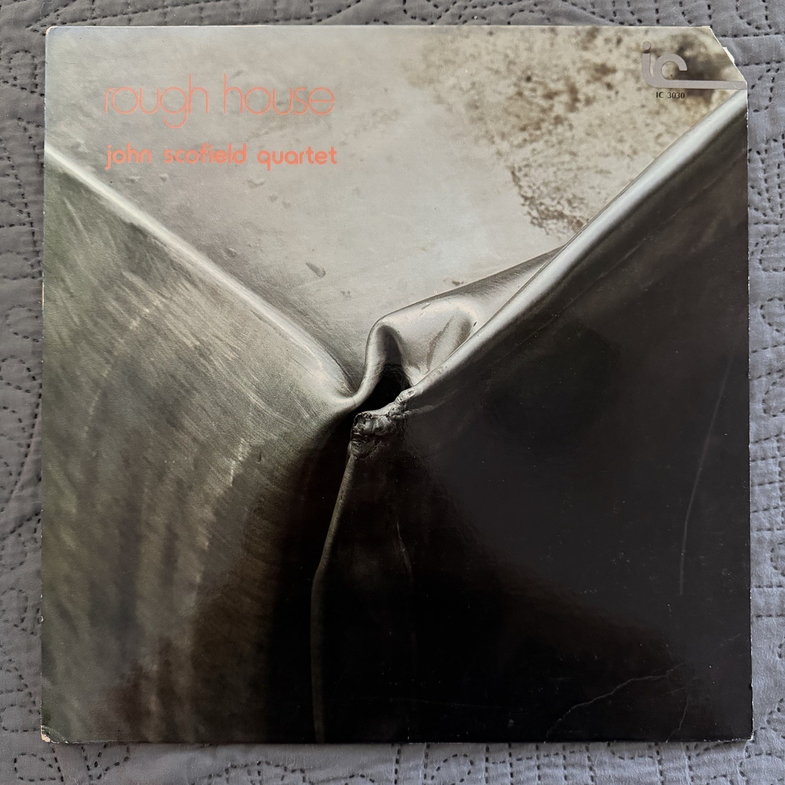 John Scofield Quartet Rough House LP 1979 Inner City IC 3030 Jazz VG+/VG