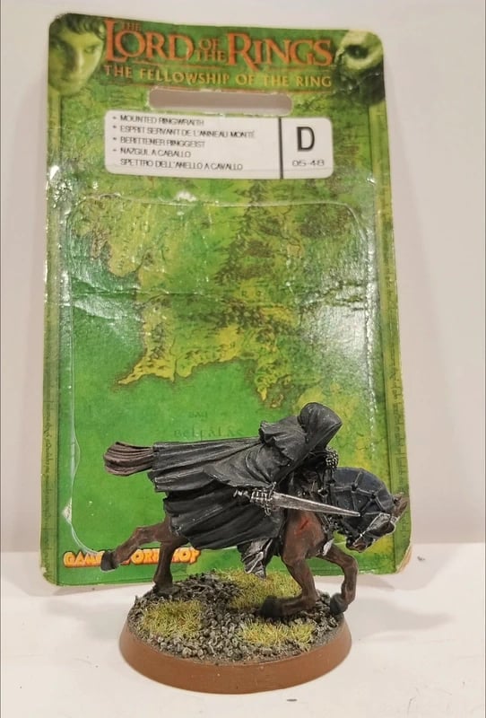 Warhammer Señor Anillos. Nazgul a caballo.