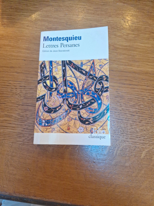 Lettres Persanes- Montesquieu