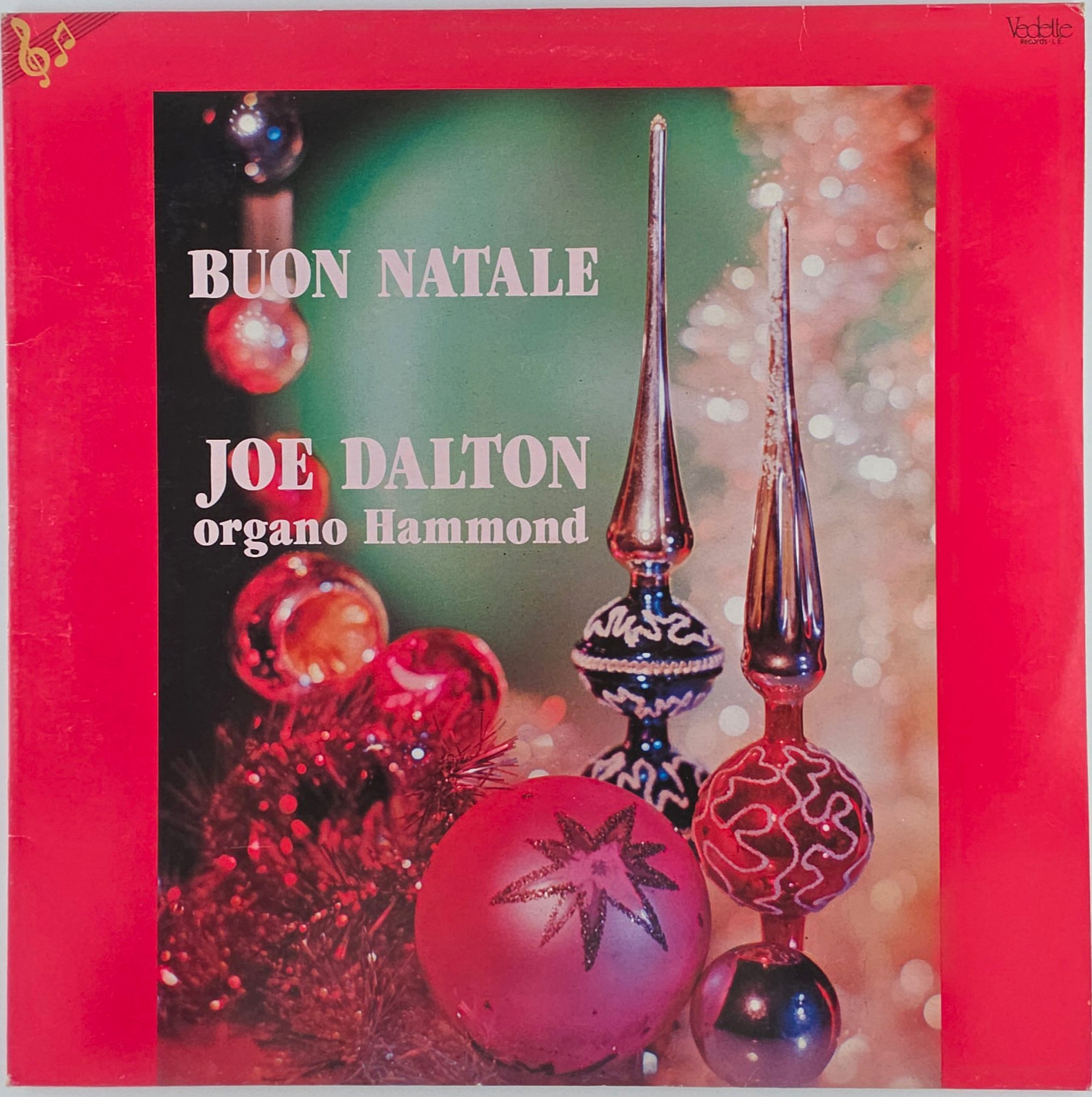 Joe Dalton – Buon Natale - Jingle Bells - 1980 Italy 12" LP Vinyl Record VDS 277