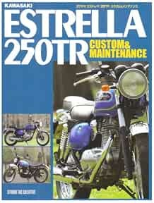 Kawasaki Estrella / 250TR Libretto Meccanico Personalizzato e Manutenzione 4... modulo libro JP