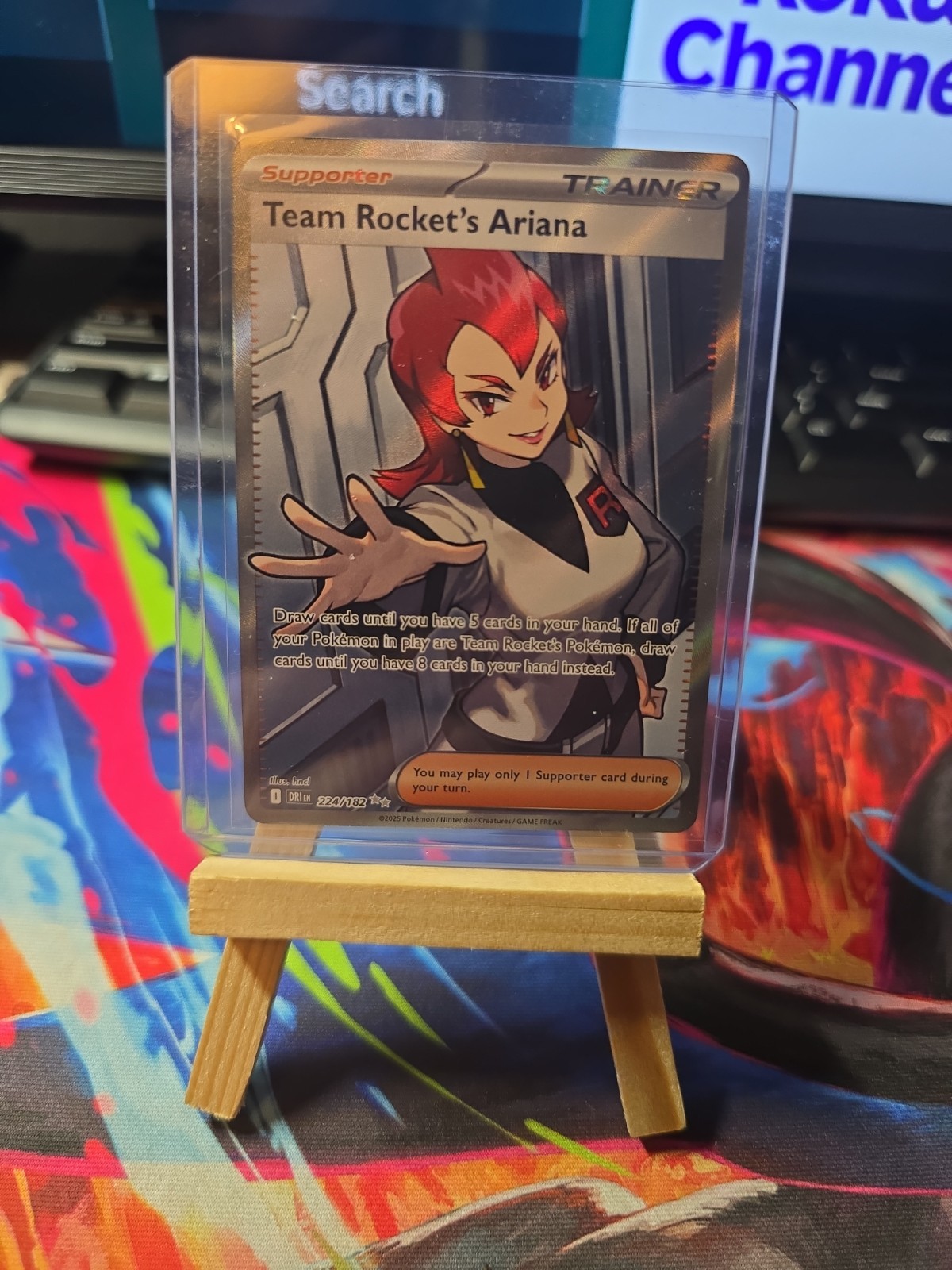Team Rocket's Ariana 224/182 Sv10: Destined Rivals Holo