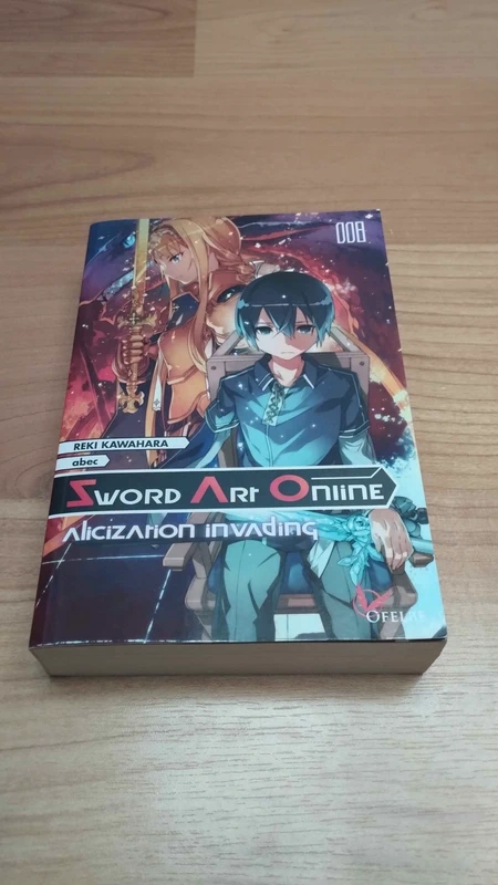 Livre Sword Art Online Alicization invading Volume 8 Ofelbe