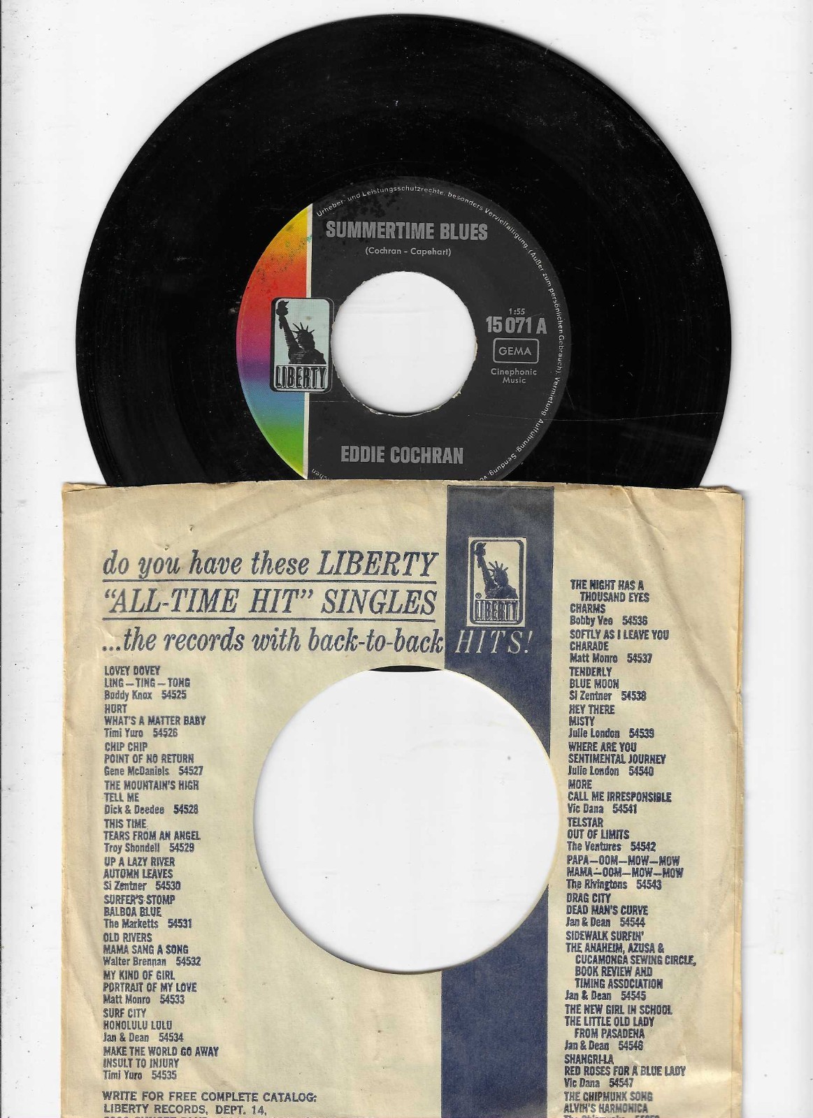 Eddie Cochran – Summertime Blues - Let´s get Together
