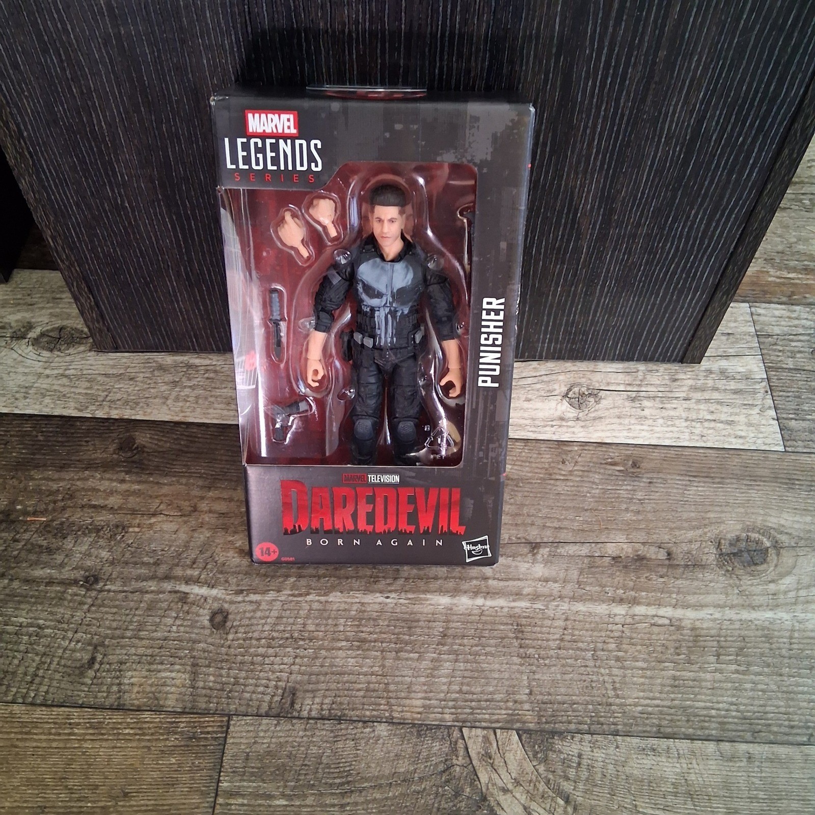 Marvel Legends Punisher Action Figure 6in Daredevil Born Again