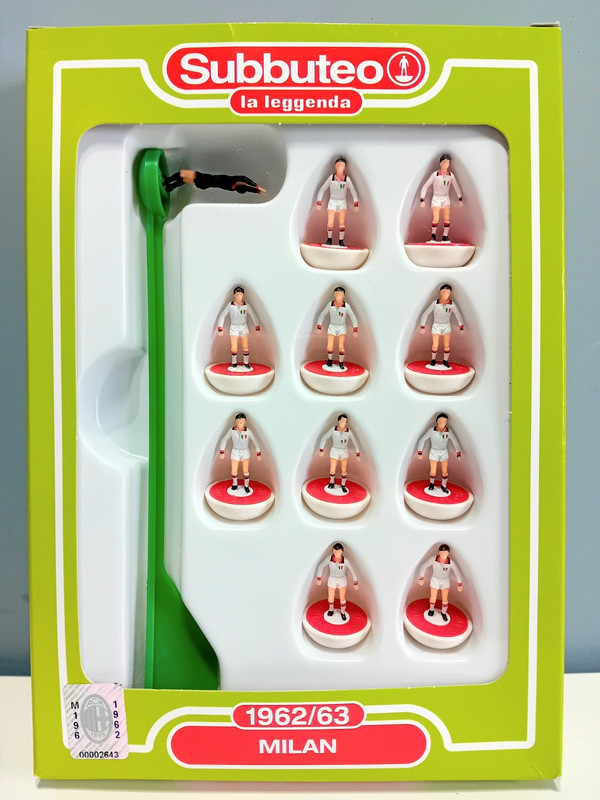 Subbuteo La Leggenda Squadra Milan 1962/63 Nuova
