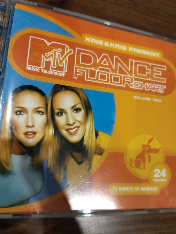 CD mTV dance food chart