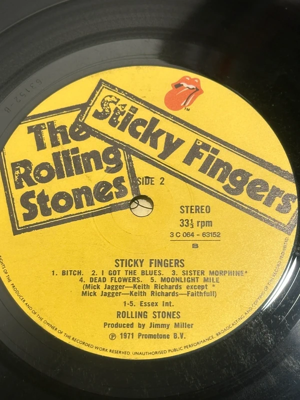 Vinile senza copertina Rolling Stones