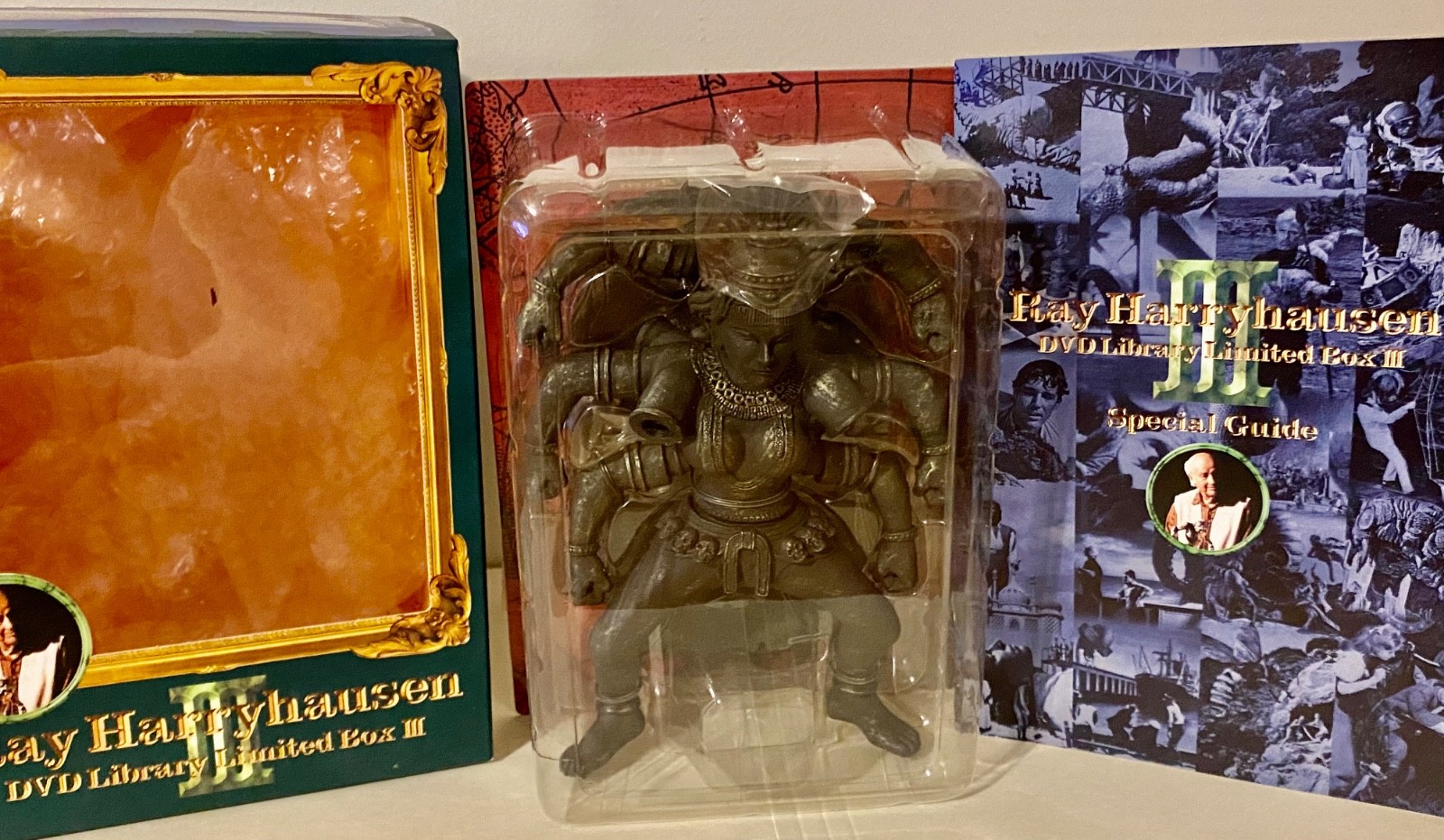 Ray Harryhausen 6" Kali Figure NO DVD Library Limited Box X-Plus Giappone