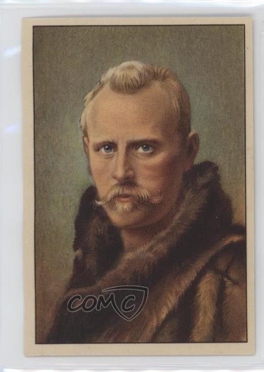 1938 Gutermann Famous Men Fritjof Nansen #84 04le
