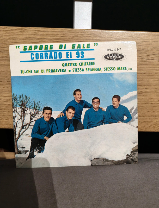 Vinilo 7" Corrado EI 93", sapore di sale (ver + vinilos en armario)