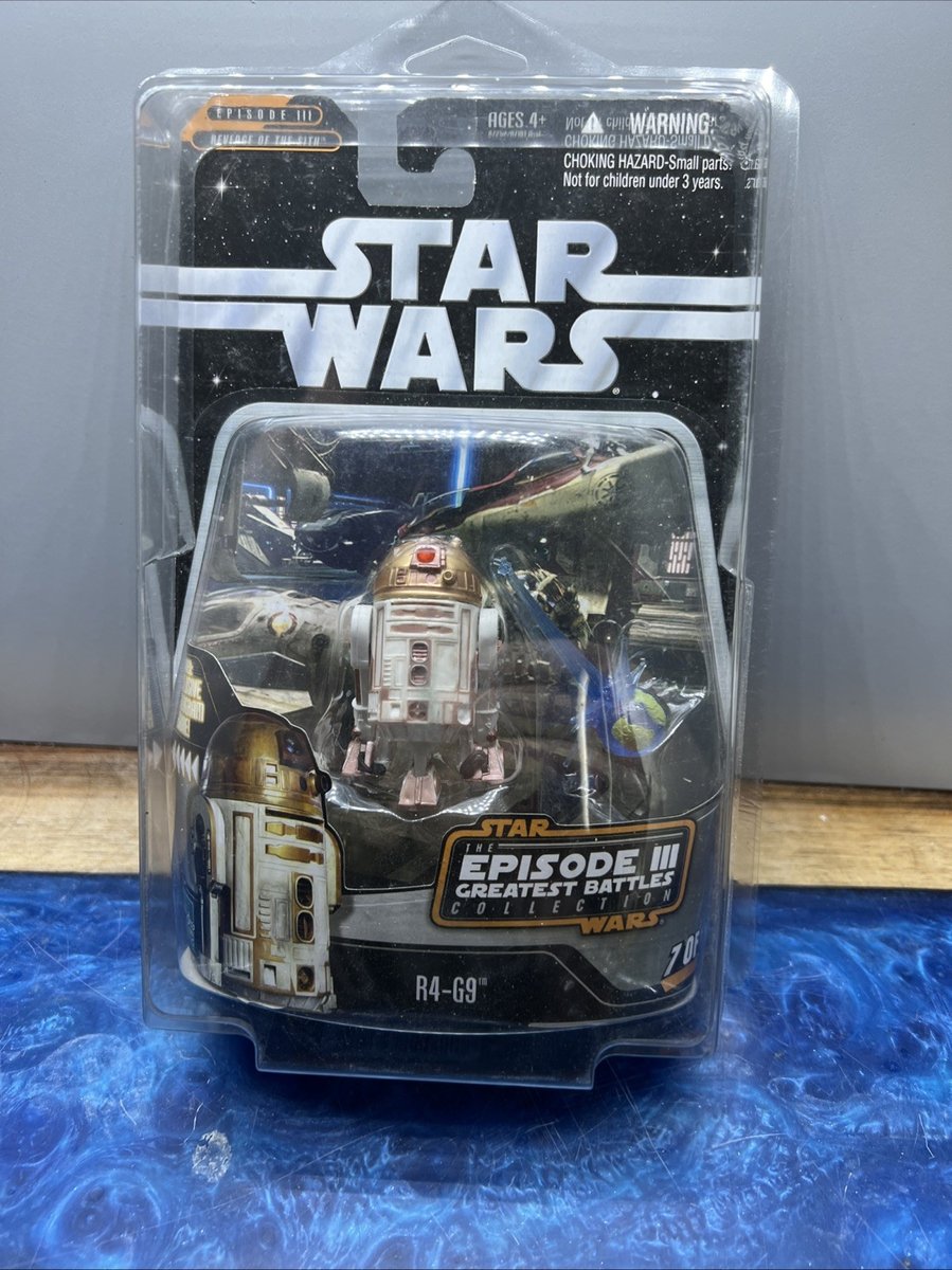 Star Wars Episode III Greatest Battles Collection R4-G9 Hasbro New W Protector