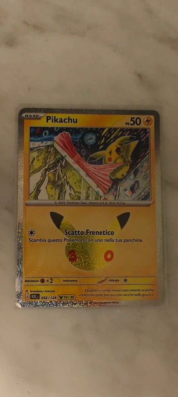 Pikachu 30C 032/128