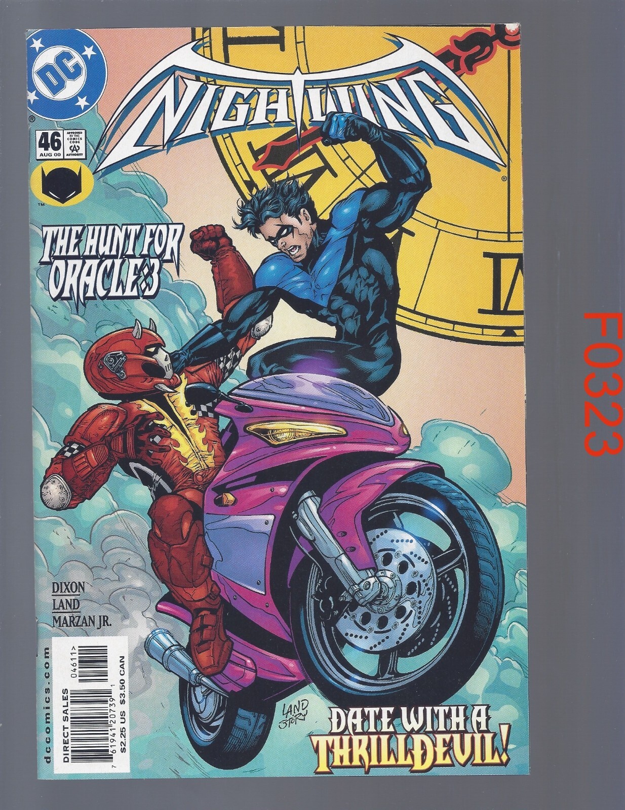 Nightwing #46 1° Thrill Devil 1996 serie DC VF/NM f0323