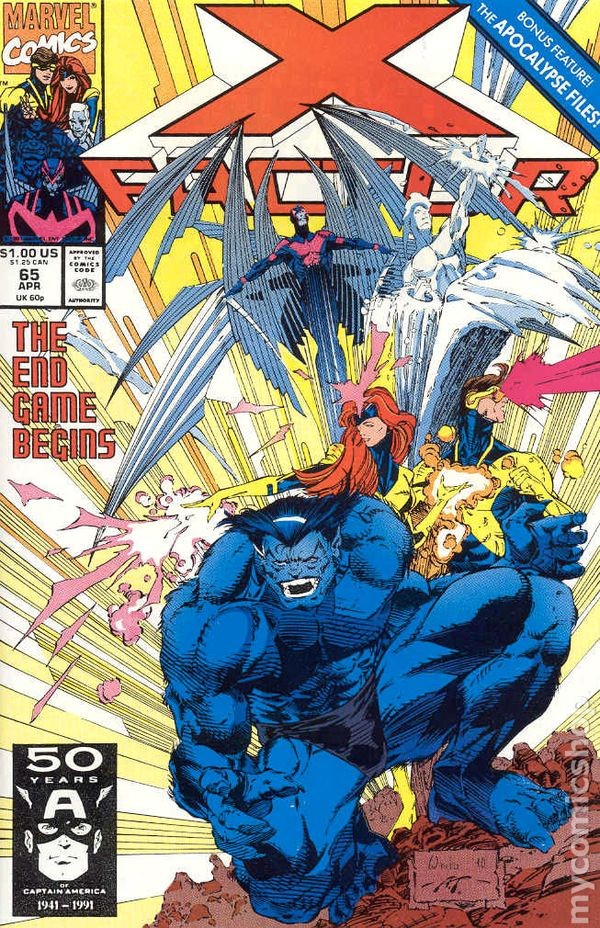 X-Factor #65 VF- 7.5 1991 Stock Image