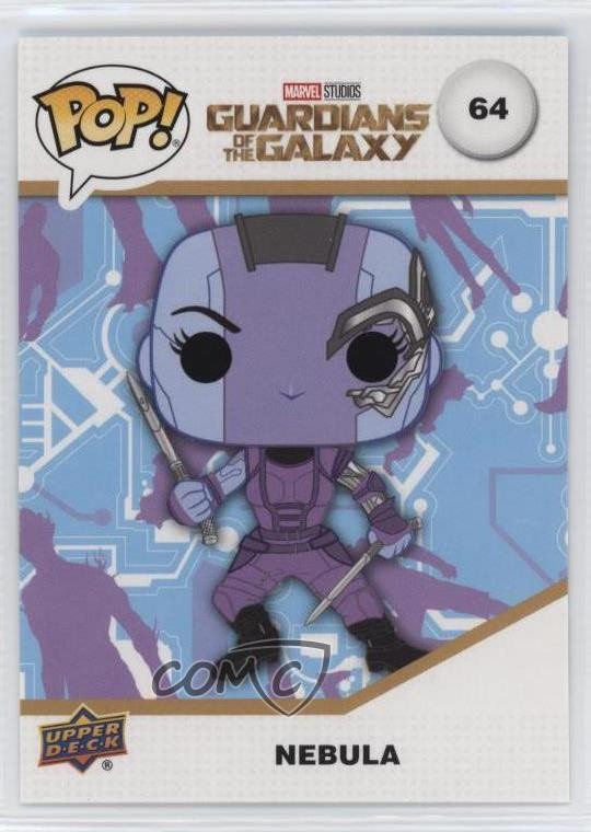 2023 Upper Deck Funko Pop Marvel Infinity Saga Nebula #64 uk2