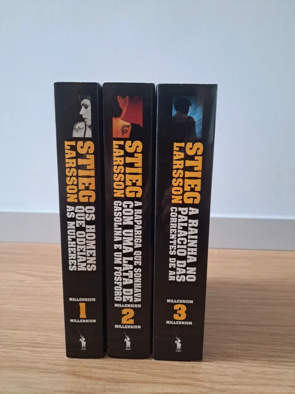 Livros Trilogia Milleniun