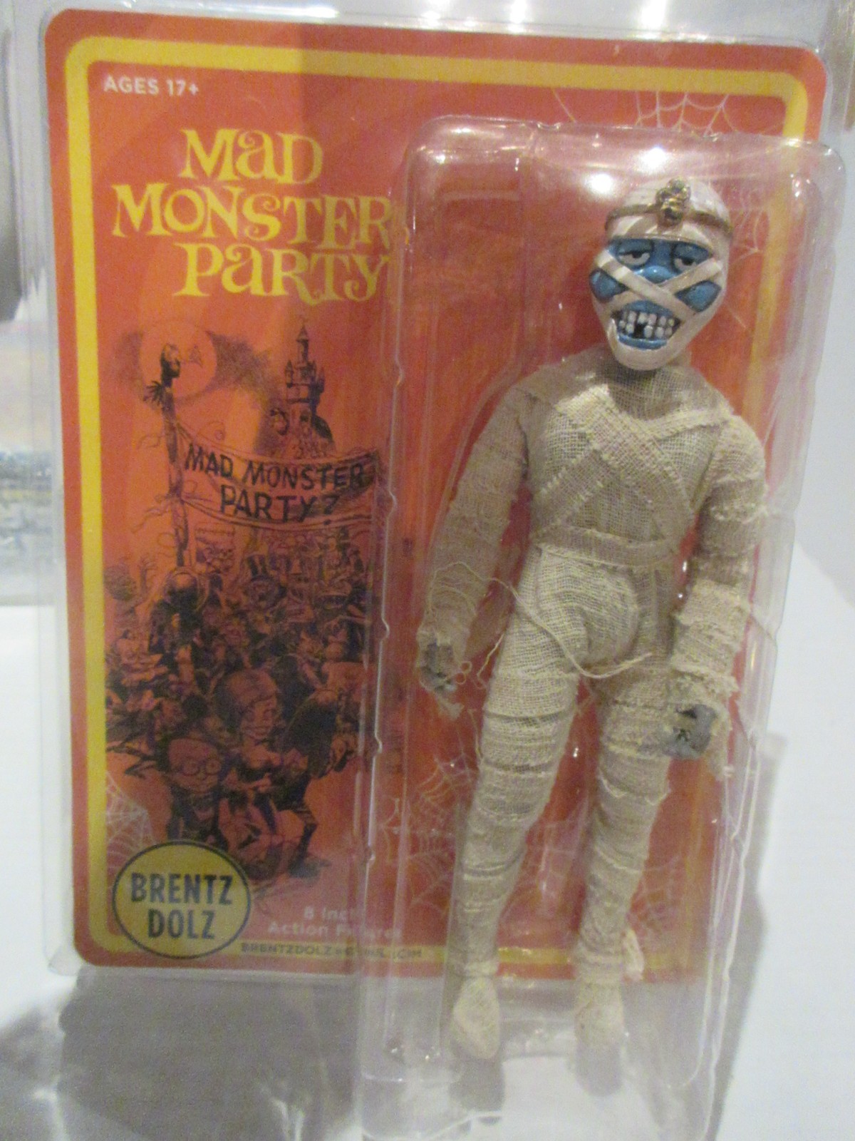 Brentz Dolz Mostro Pazzo Festa la Mummia Halloween Horror $159