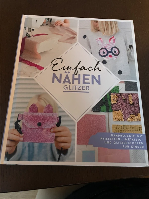 Einfach Nähen - Glitzer - Delari