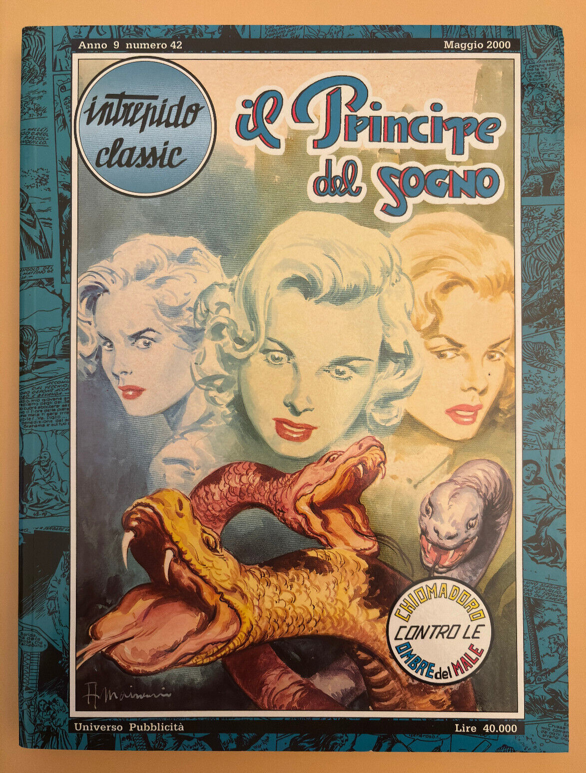 Intrepido Classic 42 Il Principe del Sogno 9 Universo Pubblicità Copia Numerata