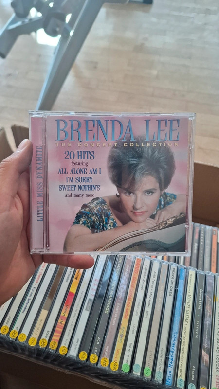 CD Brenda Lee The Concert Collection 20 Hits 1996 I'm Sorry Sweet Nothin's Prism