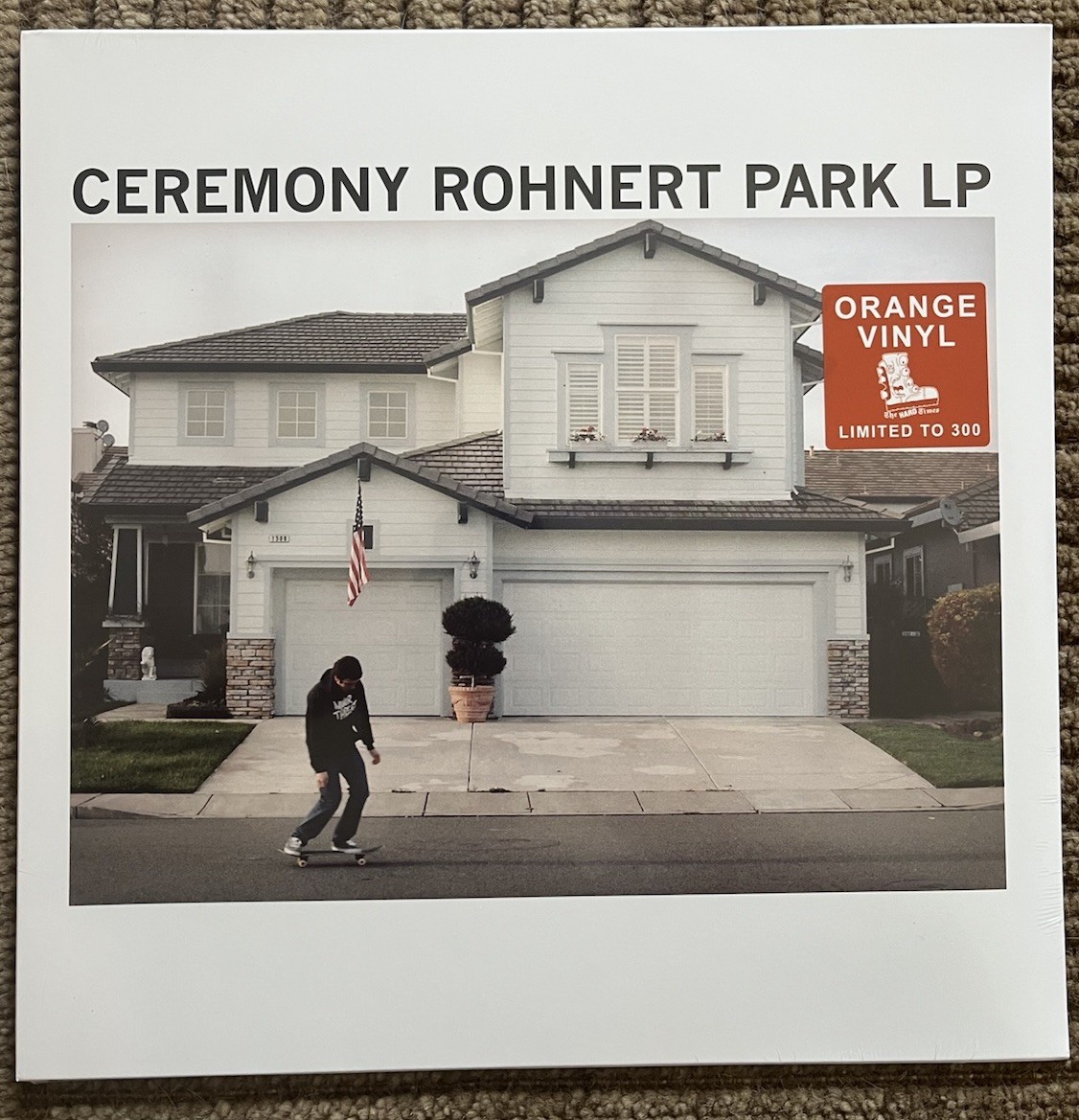 Ceremony Rohnert Park Vinyl New Sealed 2024 1/300 Orange 