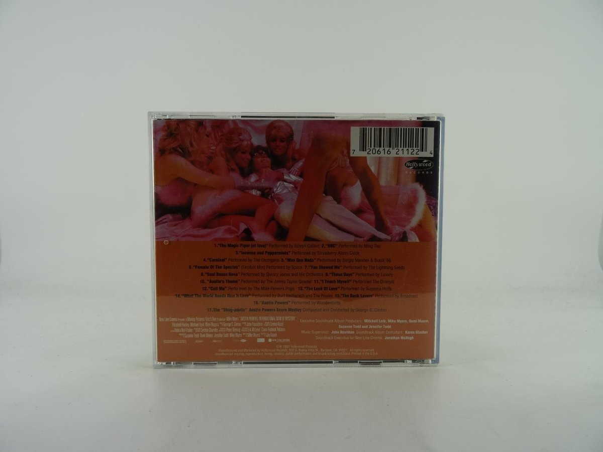 VARIOUS ARTISTS SOUNDTRACK AUSTIN POWERS  (331) 17 Track CD Album plus Picture S