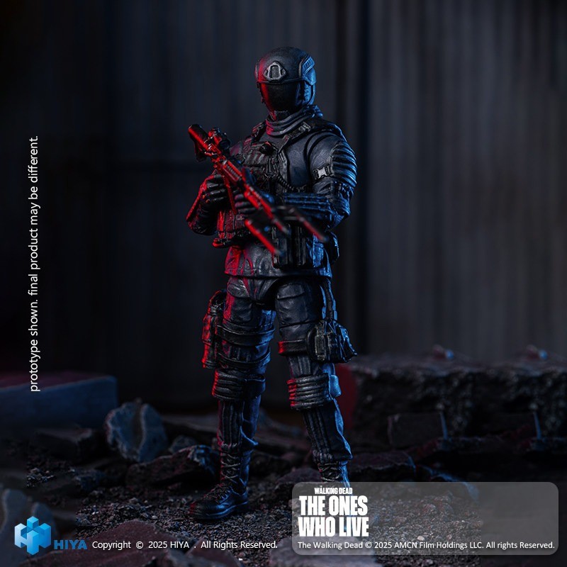HIYA CRM Soldier 1/18 10,5 cm The Walking Dead The Ones Who Live Action In Stock