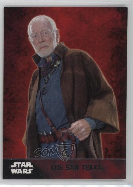 2015 Topps Star Wars: Il Risveglio della Forza Serie 1 Lor San Tekka #12 12zm