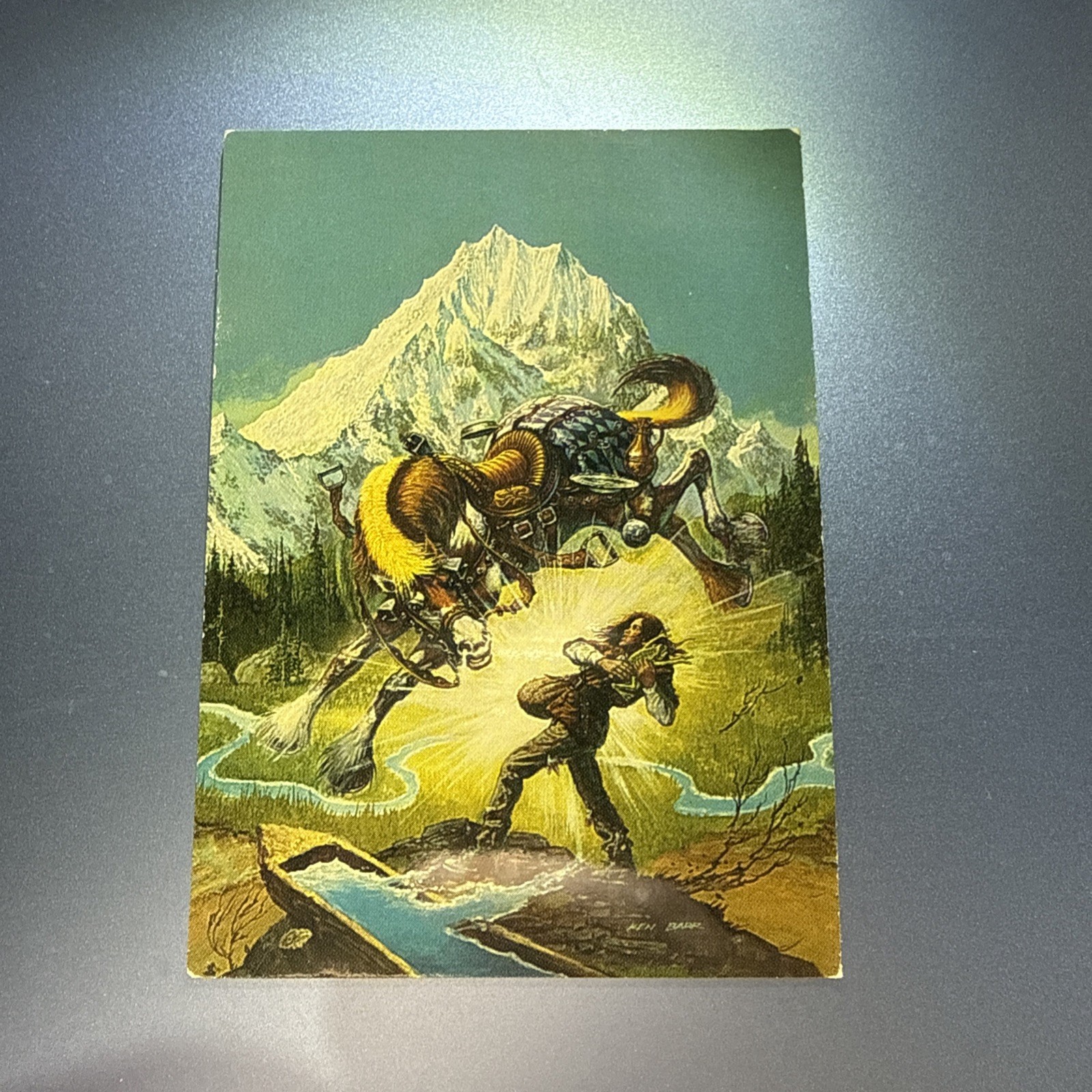 Lotto 16 carte collezionabili Ken Barr La bestia dentro 1994 immagini fumetti fantasy