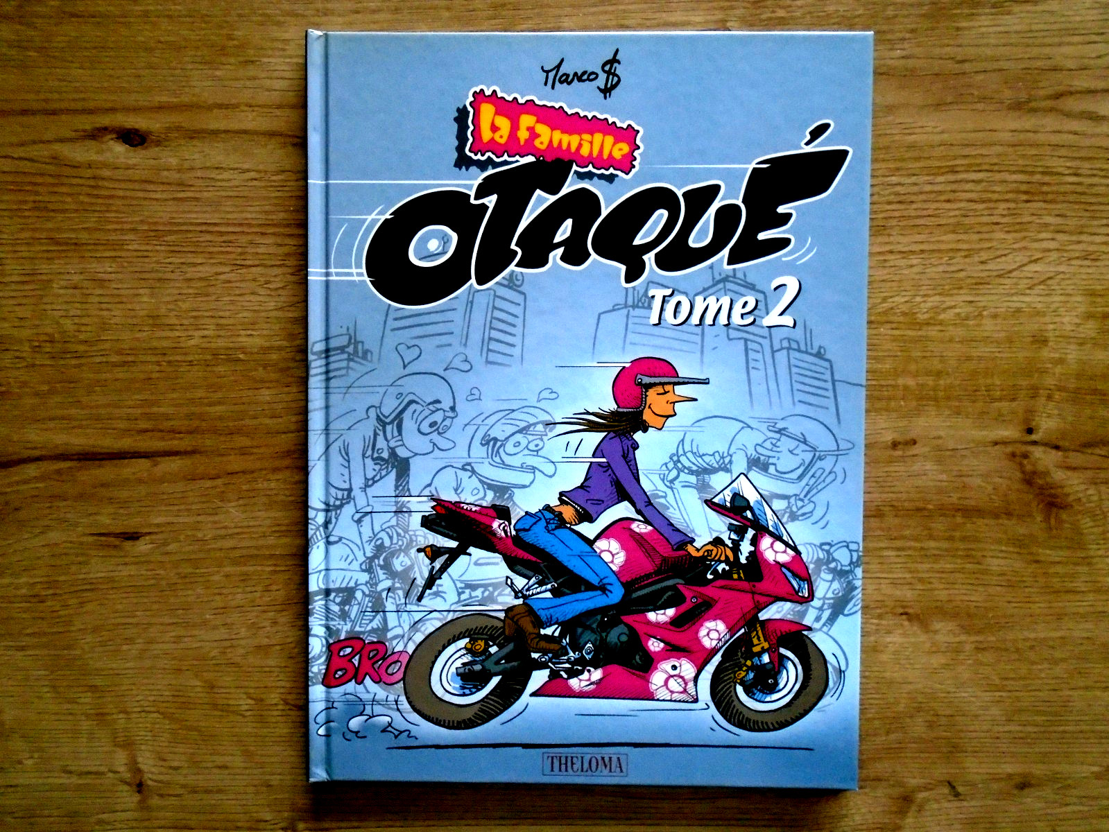 BD E.O / LA FAMILLE OTAQUE T2/ COMME NEUF