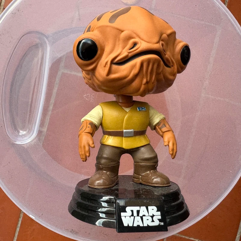 Figura Funko Pop! De l’Almirant Ackbar, Star wars, de vinil
