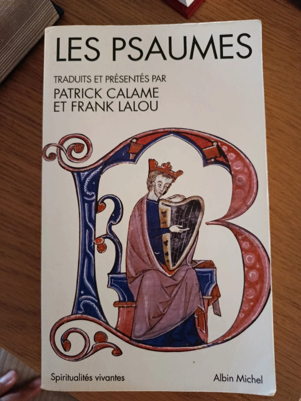 Les psaumes français hébreux, traduit de Patrick Calame et Frank Lalou