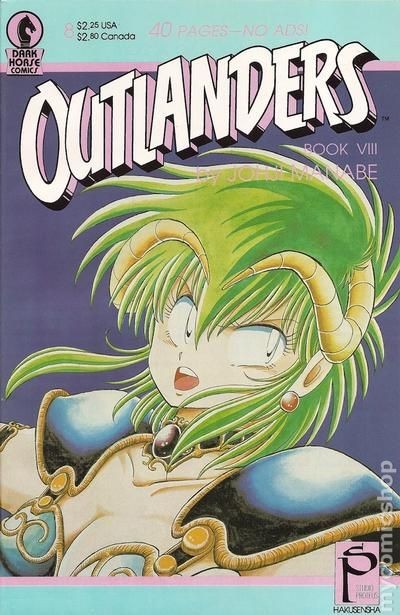 Outlanders #8 VF 8.0 1989 Immagine Stock