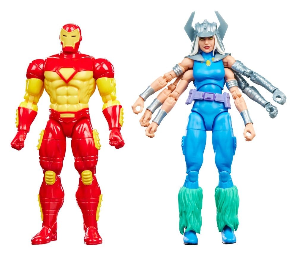 Marvel Games Marvel Legends Action Figure 2-Pack Iron Man & Marvel's Spiral 1...