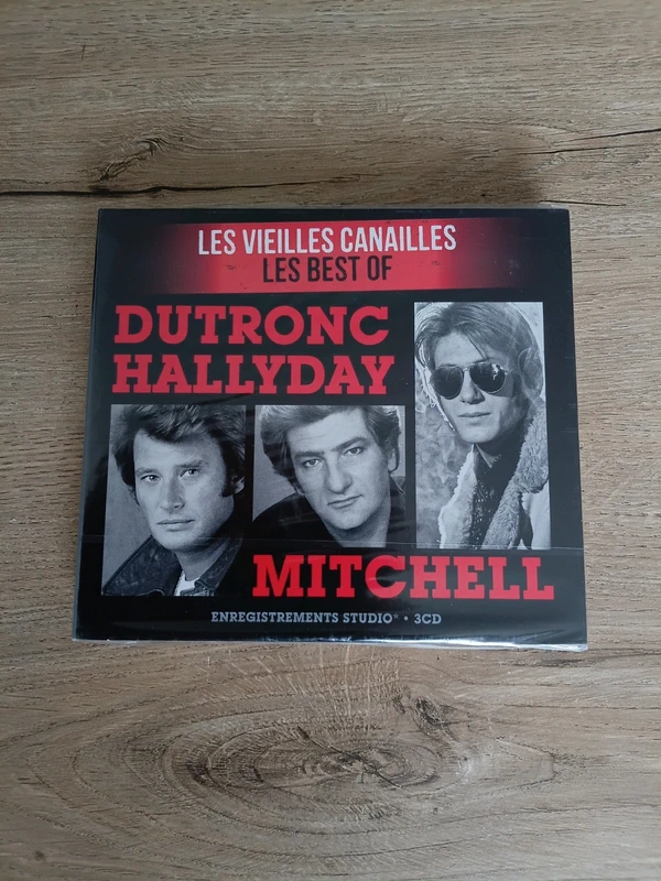 Superbe coffret sous blister 3 cds Les vieilles canailles  Les Best Of