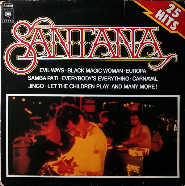 Santana - 25 Hits (2xLP, Comp, Gat) (Very Good Plus (VG+)) - 3901608886