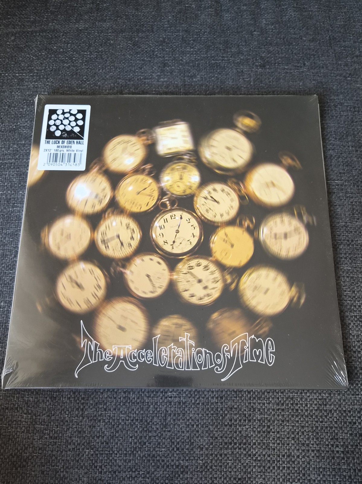 LUCK OF EDEN HALL - Acceleration of Time ( LP EU Ltd White Wax  NEW Mint Psych )