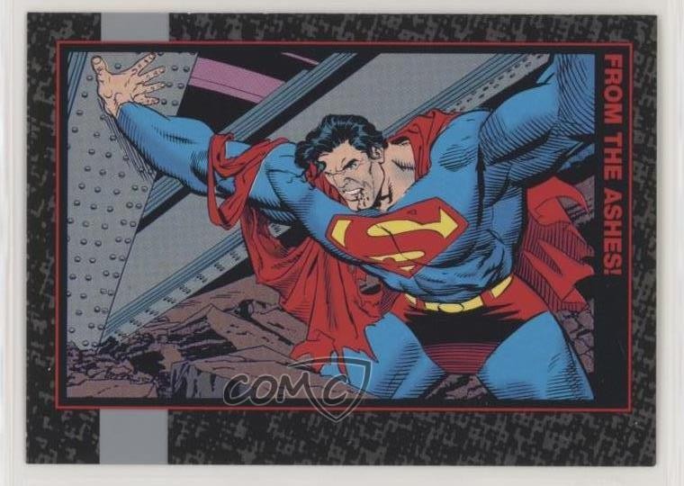 1992 SkyBox Doomsday: The Death of Superman From the Ashes! #54 0u7