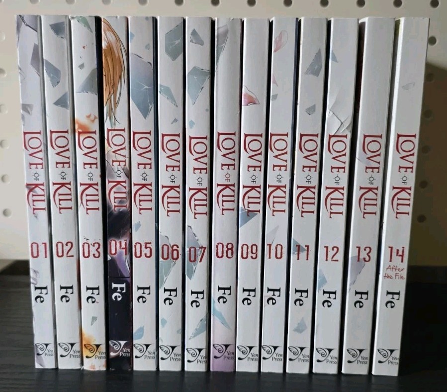 Manga Love Of Kill Bundle Vol 1-14 English Volumes Yen Press