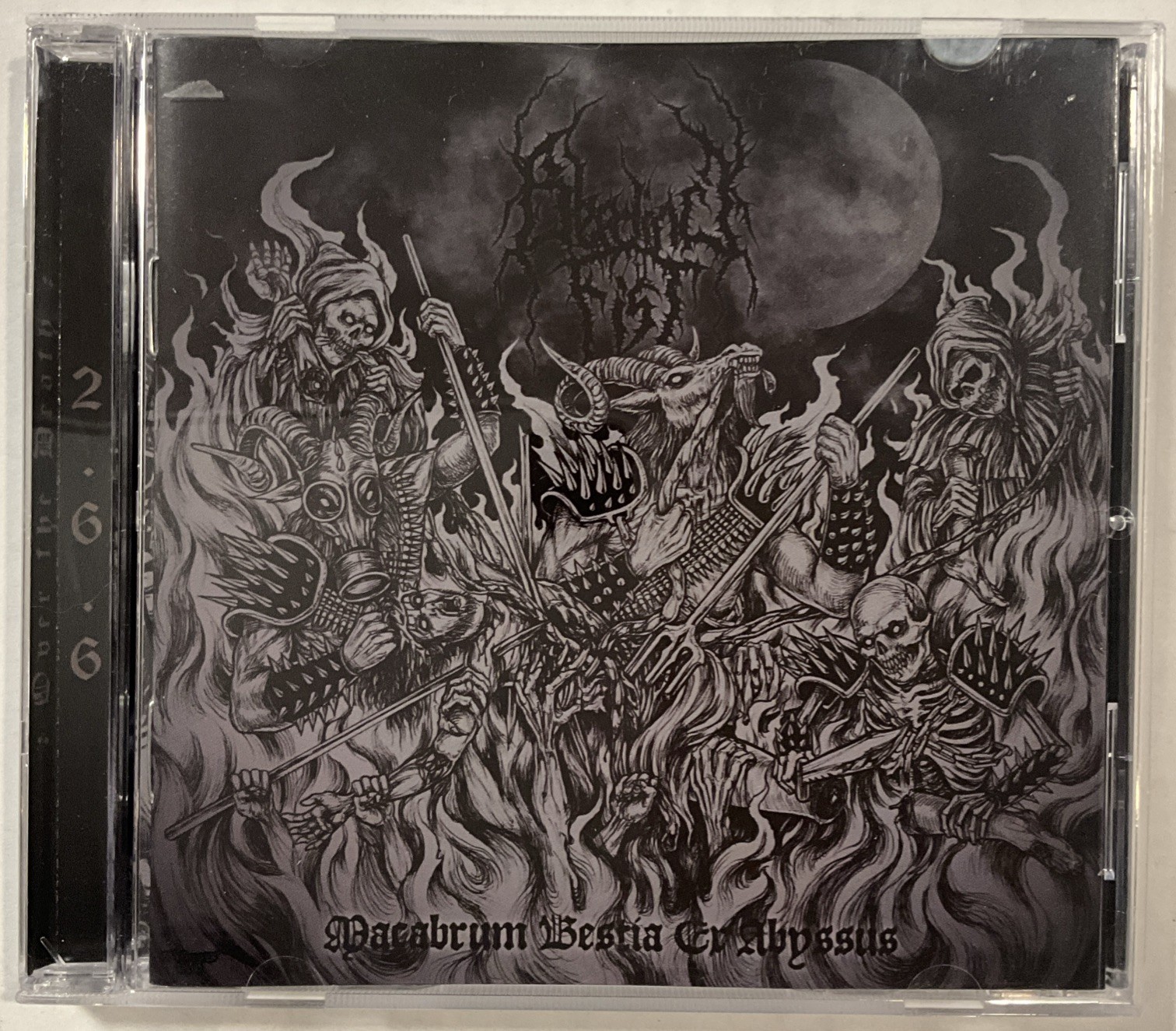Bleeding Fist - Macabrum Bestia Ex Abyssus CD 2010 Moribund Records DEAD 150 *US