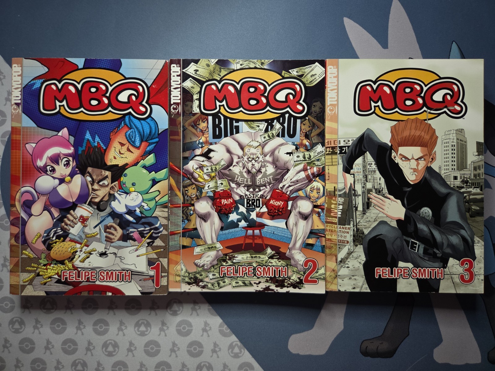 MBQ Volum 1 2 3 Manga Inglese Completo Felipe Smith Tokyopop