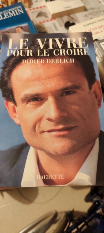Livre Le vivre pour le croire Didier Derlich